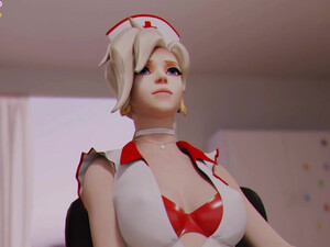 Nurse Mercy's tired feet - Allfy3D