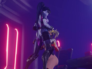 Futa Widow x Mercy [NeonSin]