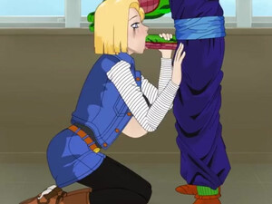 Android 18 Dragon Ball Z Анимированный