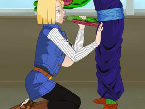 Android 18 Dragon Ball Z Анимированный