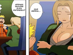 Naruto And Tsunade Comic