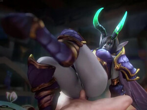 Warcraft Dreadlord Jaina Animation [3mins]