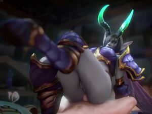 Warcraft Dreadlord Jaina Animation [3mins]