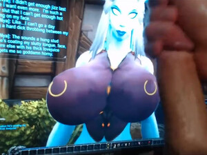 Huge Tits Draenei Slut Cum Tribute World of Warcraft