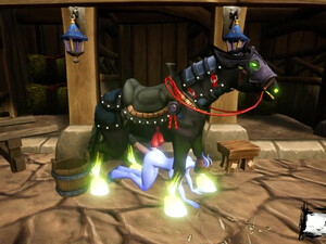 WHORECRAFT: RED RIDING HOOF 1.03 - Stormy x A stallion