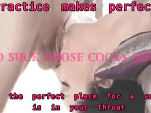 Sissy Face Fuck Deepthroat GIF