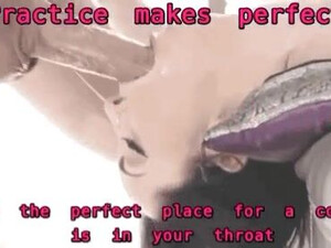 Sissy Face Fuck Deepthroat GIF