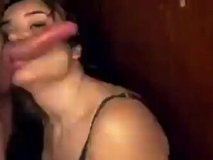 Wife Sloppy MILF Lips Face Fuck Deepthroat Blowjob GIF