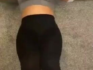 Fitness Deepthroat Blowjob Blonde GIF