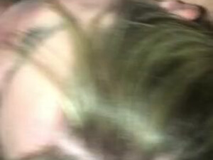 Sucking Green Eyes Face Fuck Eye Contact Deepthroat Cock Blowjob Big Tits Big Dick Balls GIF