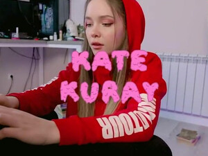 Kate Kuray Girlfriend Deepthroat Blowjob GIF