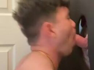 Thick Sucking Glory Hole Deepthroat Cock Worship Blowjob Big Dick GIF