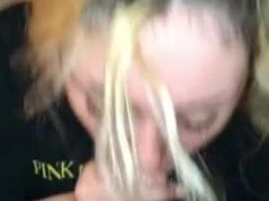 ThroatPie Sloppy Face Fuck Deepthroat Couple Blowjob Blonde GIF