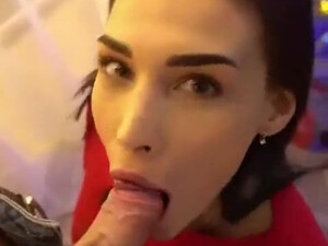 Sucking Facial Face Fuck Deepthroat Cumshot Cum Busty Blowjob Big Tits GIF