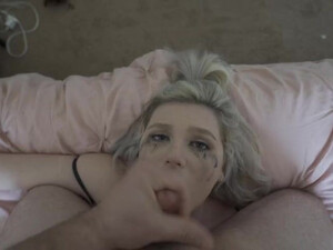 Teen Face Fuck Deepthroat Cum In Mouth Choking Blowjob Blonde Babe Amateur GIF