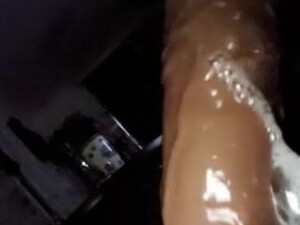 Wet Toys Teen Sloppy Piercing Gagging Dildo Blowjob BBC GIF