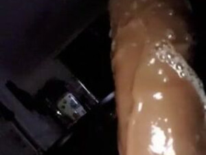 Wet Toys Teen Sloppy Piercing Gagging Dildo Blowjob BBC GIF