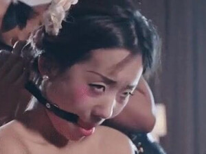 Chinese Ball Gagged BDSM Asian GIF