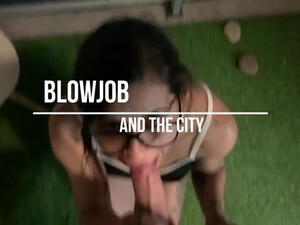 Swallowing Public Glasses Deepthroat Brazilian Blowjob Big Dick GIF