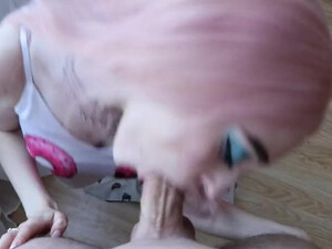 ThroatPie Harley Quinn Deepthroat GIF